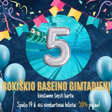 5-asis Rokiškio baseino gimtadienis