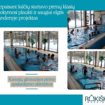 Pirmokų mokymosi plaukti projektas