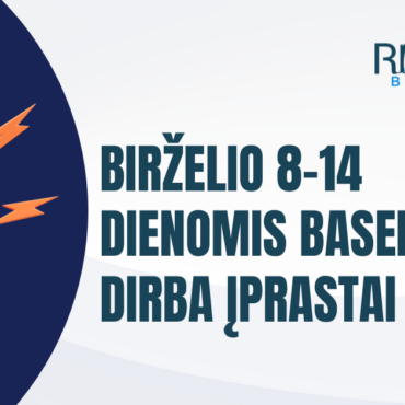 Pratęsiamas baseino darbo laikas!