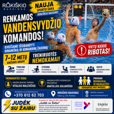 Vandensvydžio treniruotės baseine